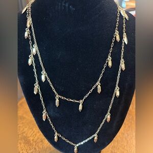 Ralph Lauren gold tone necklace